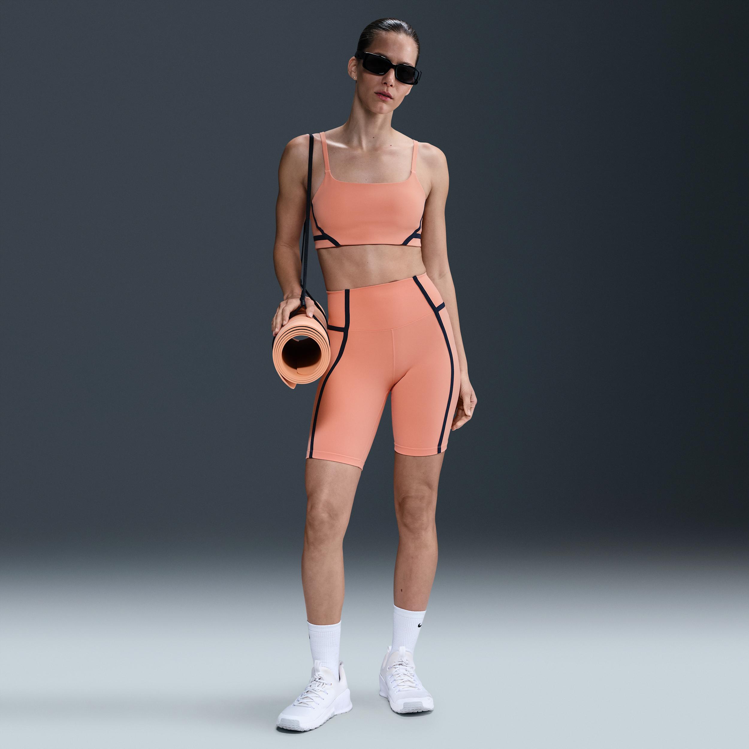 Nike Womens One Convertible Light-Support Lightly Lined Sports Bra | HF5366-844 Product Image