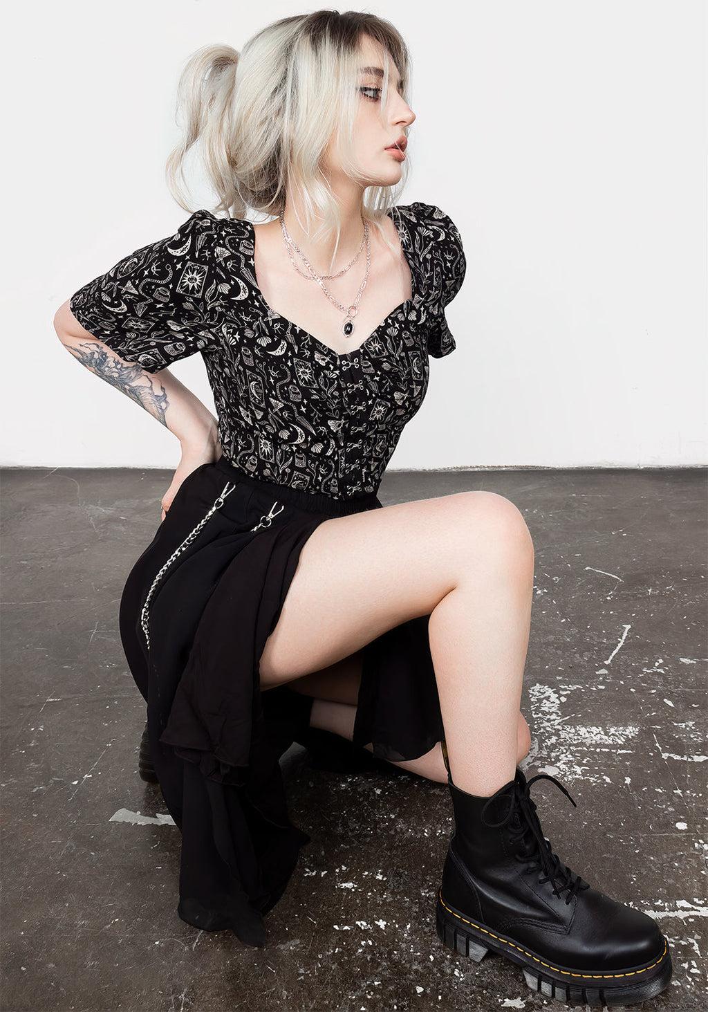 Craft Hook And Eye Crop Top Product Image