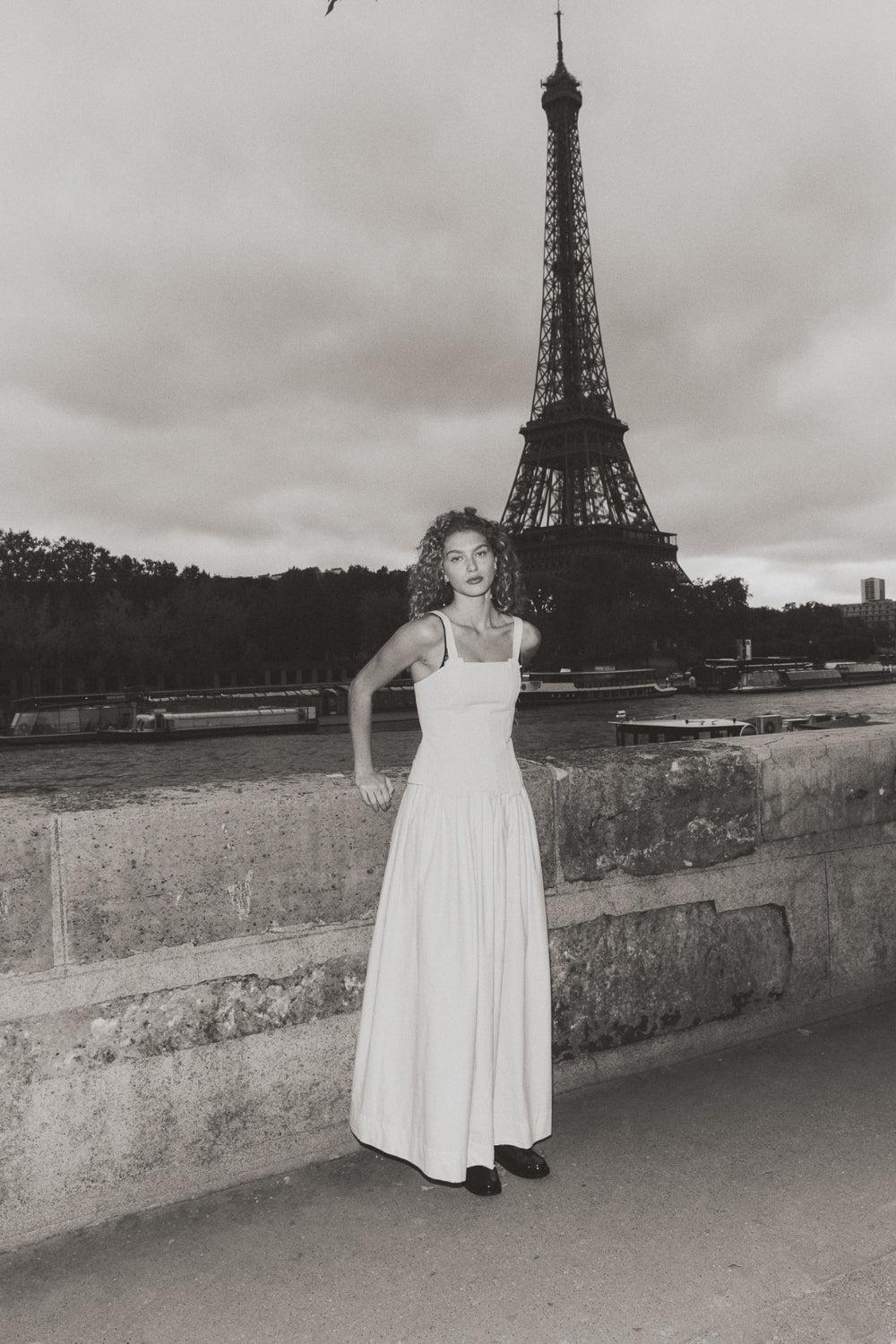 Sloane Maxi Dress Cream Product Image