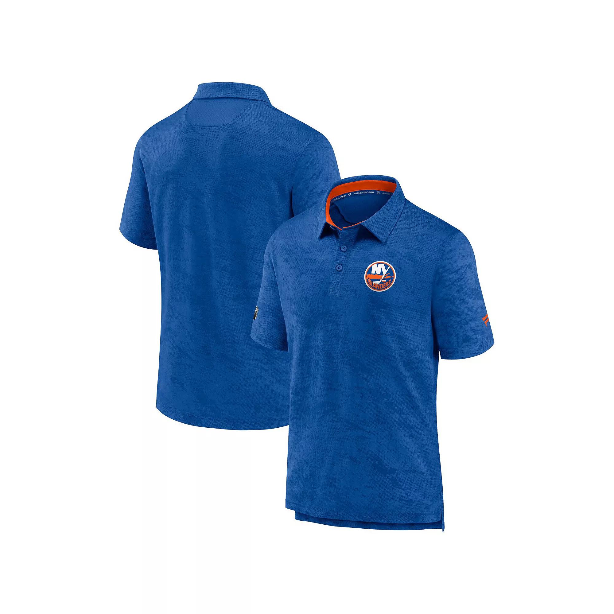 Men's Fanatics Branded Royal New York Islanders Authentic Pro Rink Polo,  Product Image