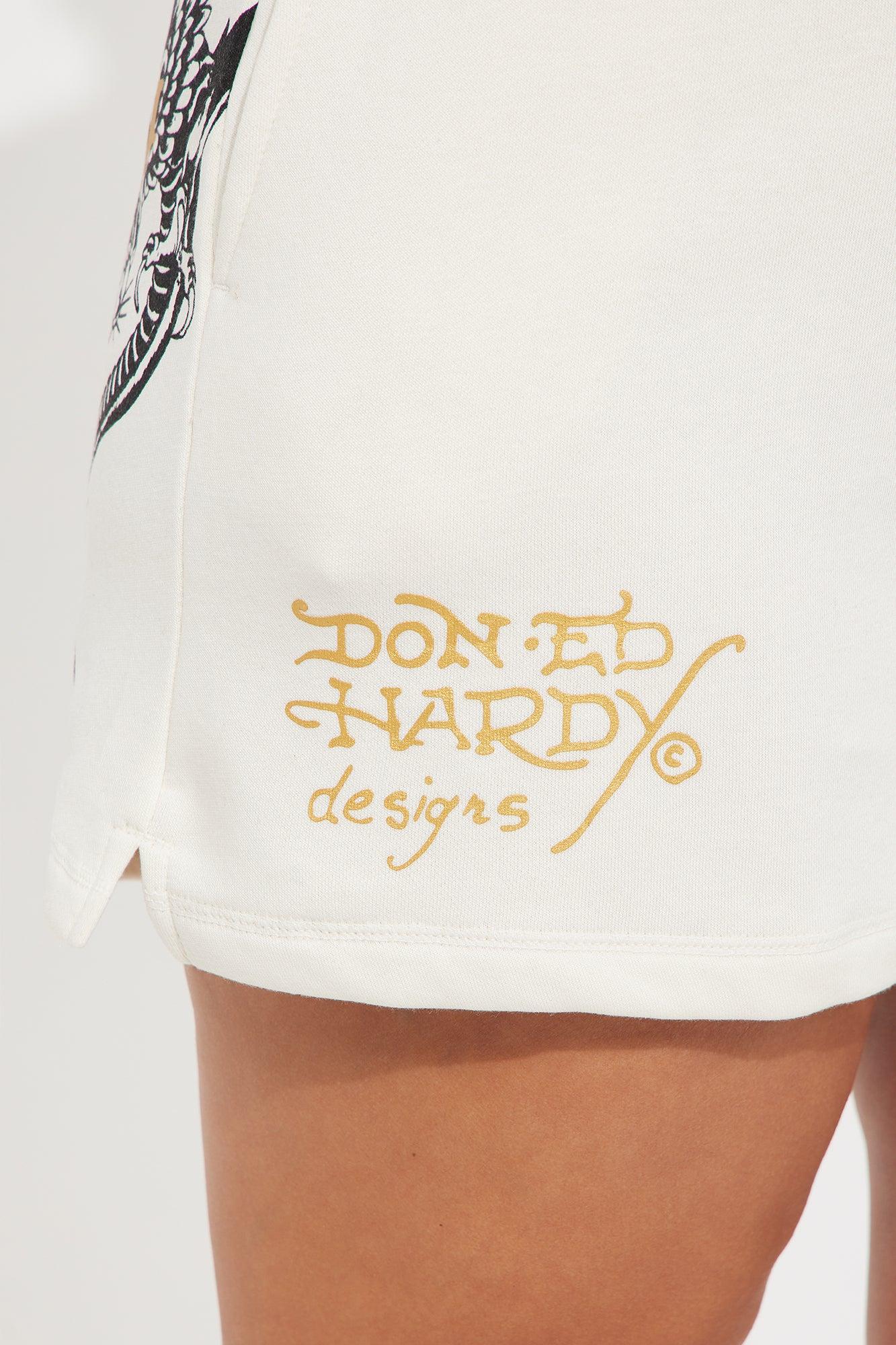 Ed Hardy Dragon Heart Short - Ivory Product Image