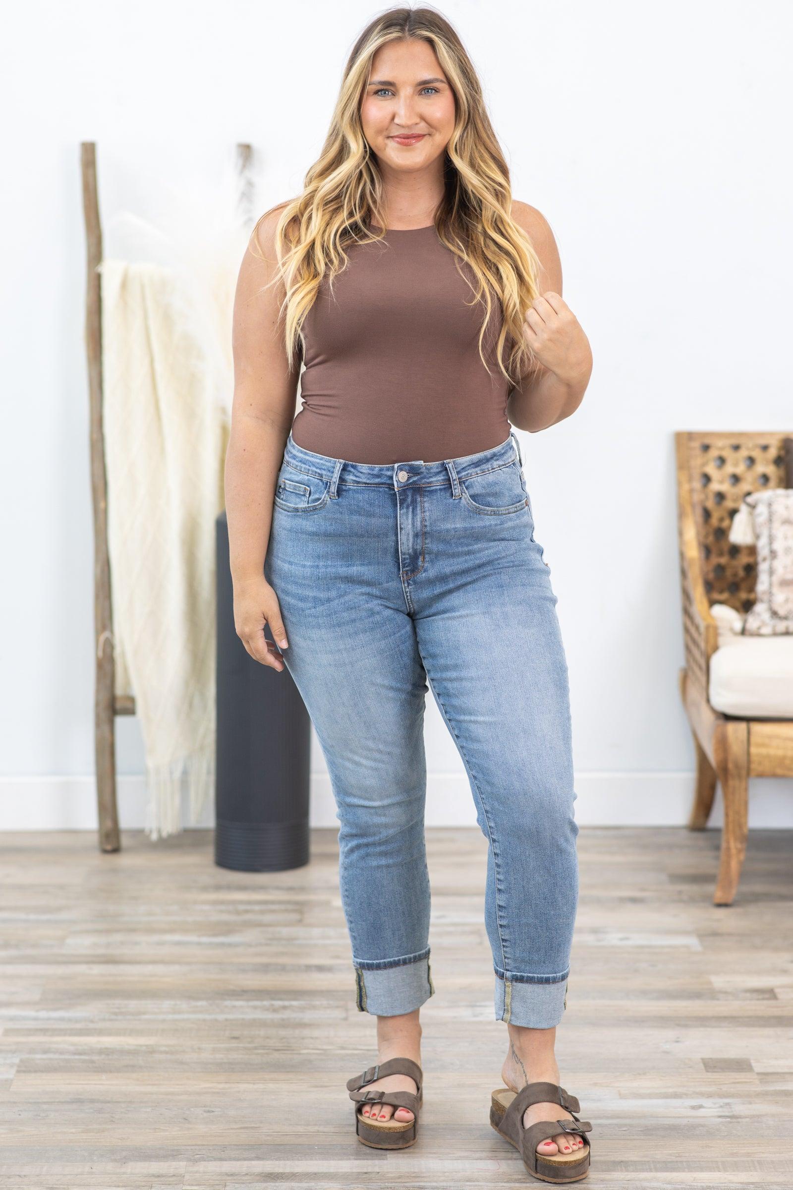 Judy Blue My Boyfriend's Back Jeans Product Image