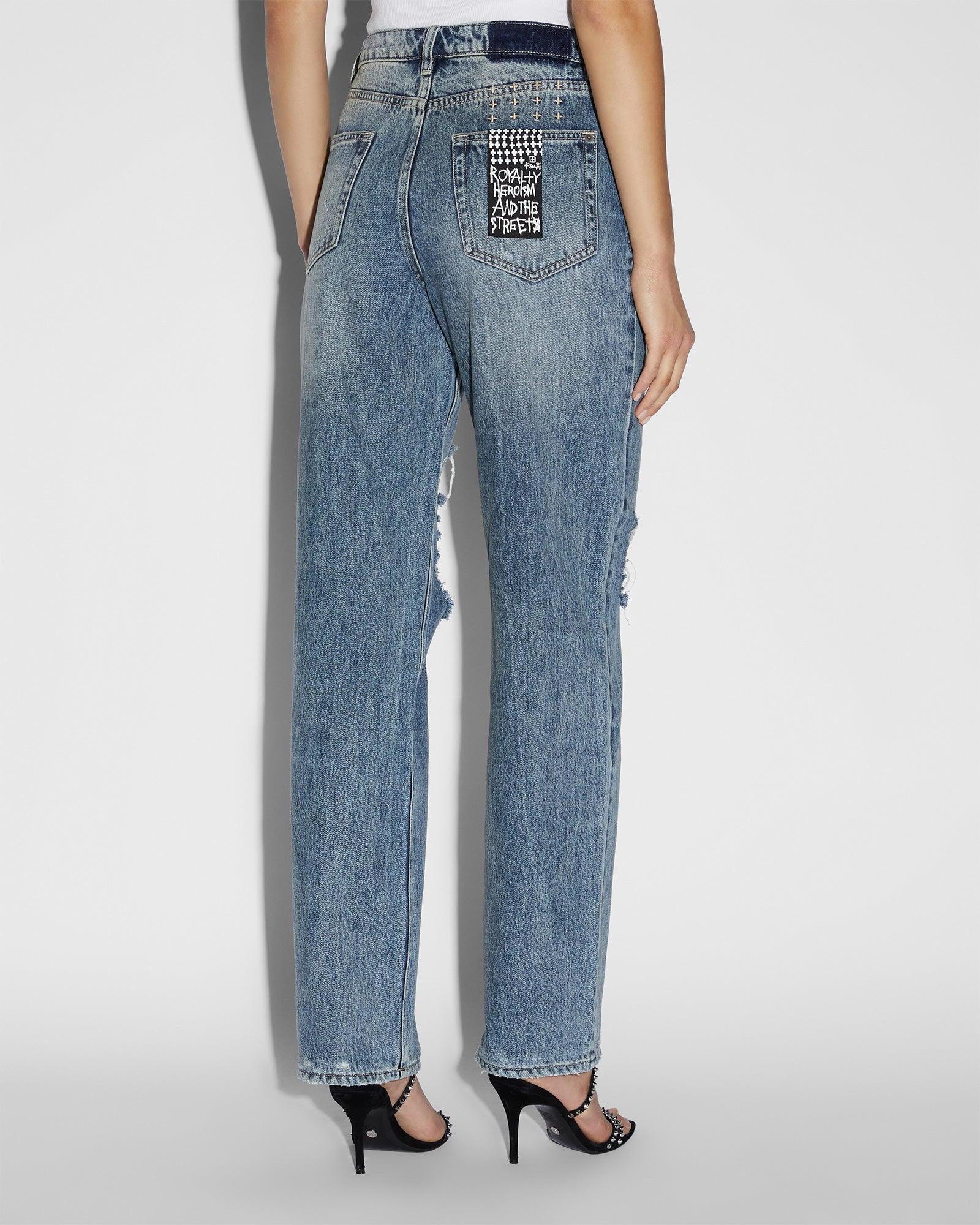 RELAX JEAN OVERKAST TRASHED Female Product Image