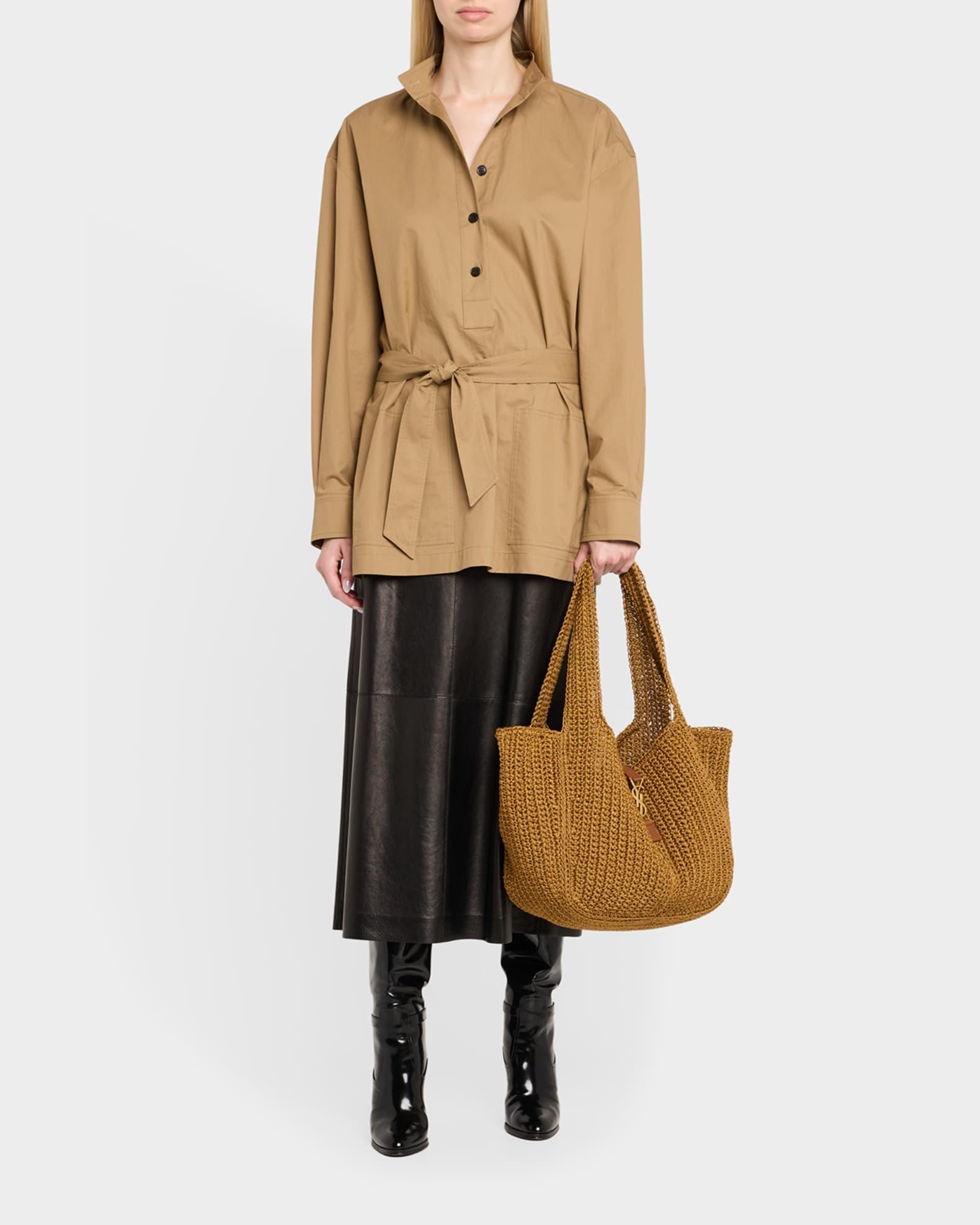 Bea YSL Tote Bag in Cord and Leather  Product Image
