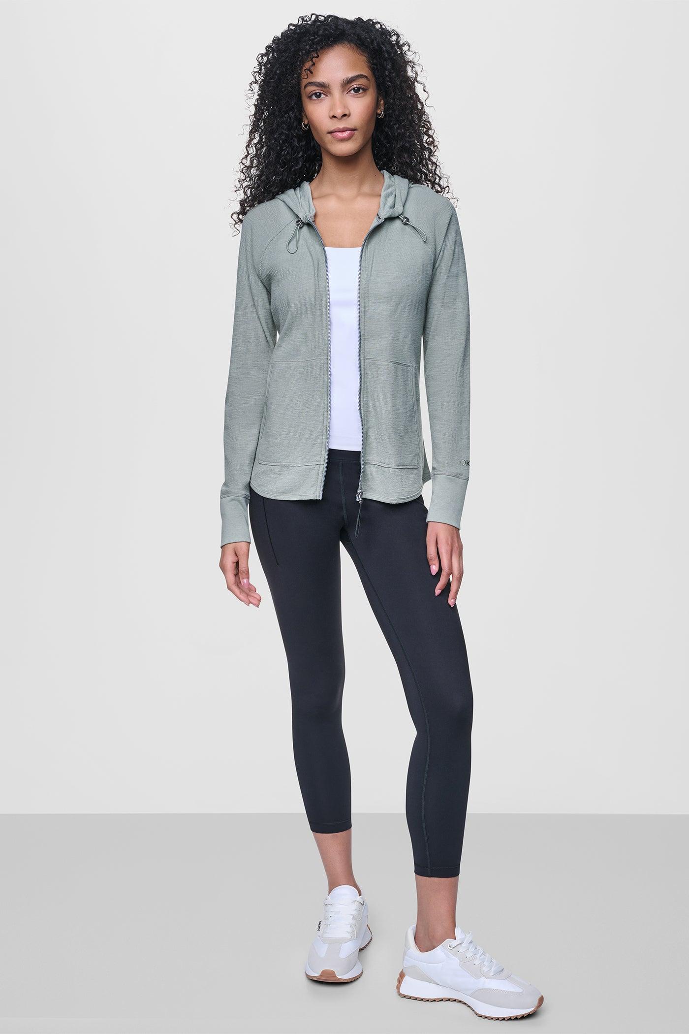 MINI WAFFLE FULL-ZIP HOODIE Product Image
