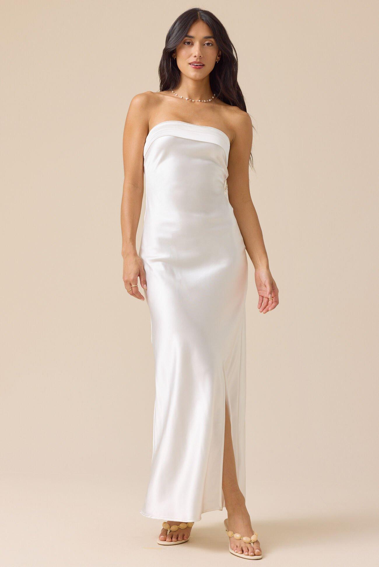 Paityn Strapless Maxi Dress Product Image