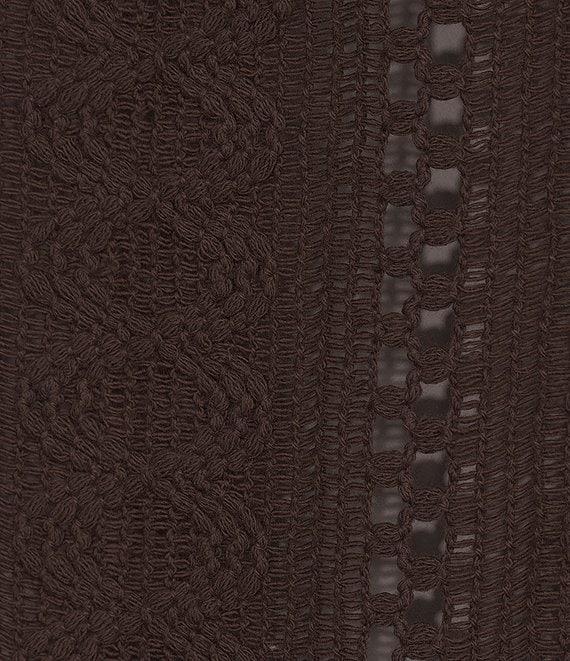 Murano Crocodile World Collection Slim Fit Pointelle Shirt Jacket Product Image