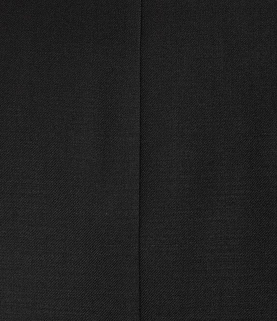 Hickey Freeman Modern Fit Flat Front Solid Pattern 2-Piece Suit Product Image