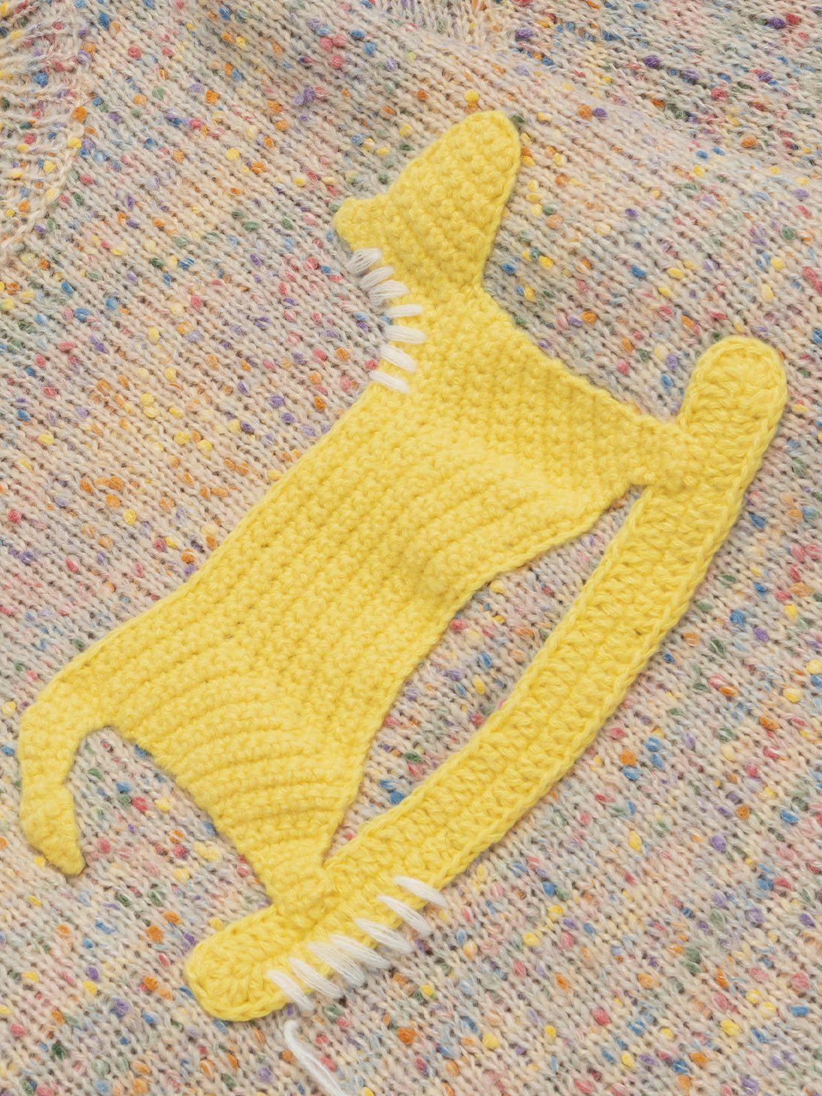 Aelfric Eden Knit Dog Graphic Sweater Product Image