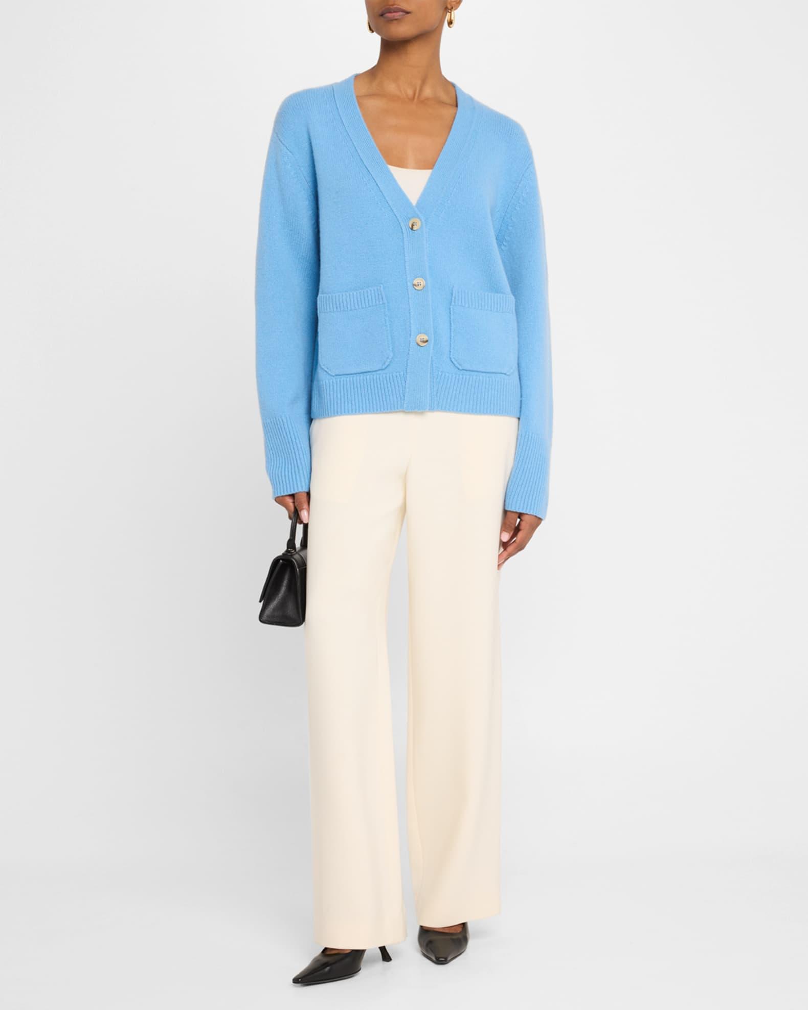 Janelle Cashmere Button-Down Cardigan Product Image