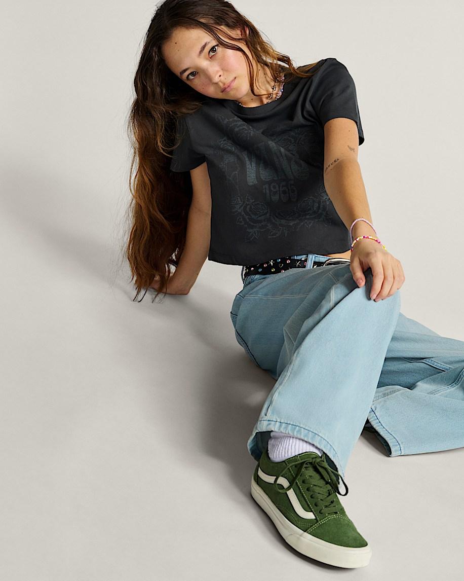 Old Skool Shoe in Dried Kelp Green| Vans US Product Image