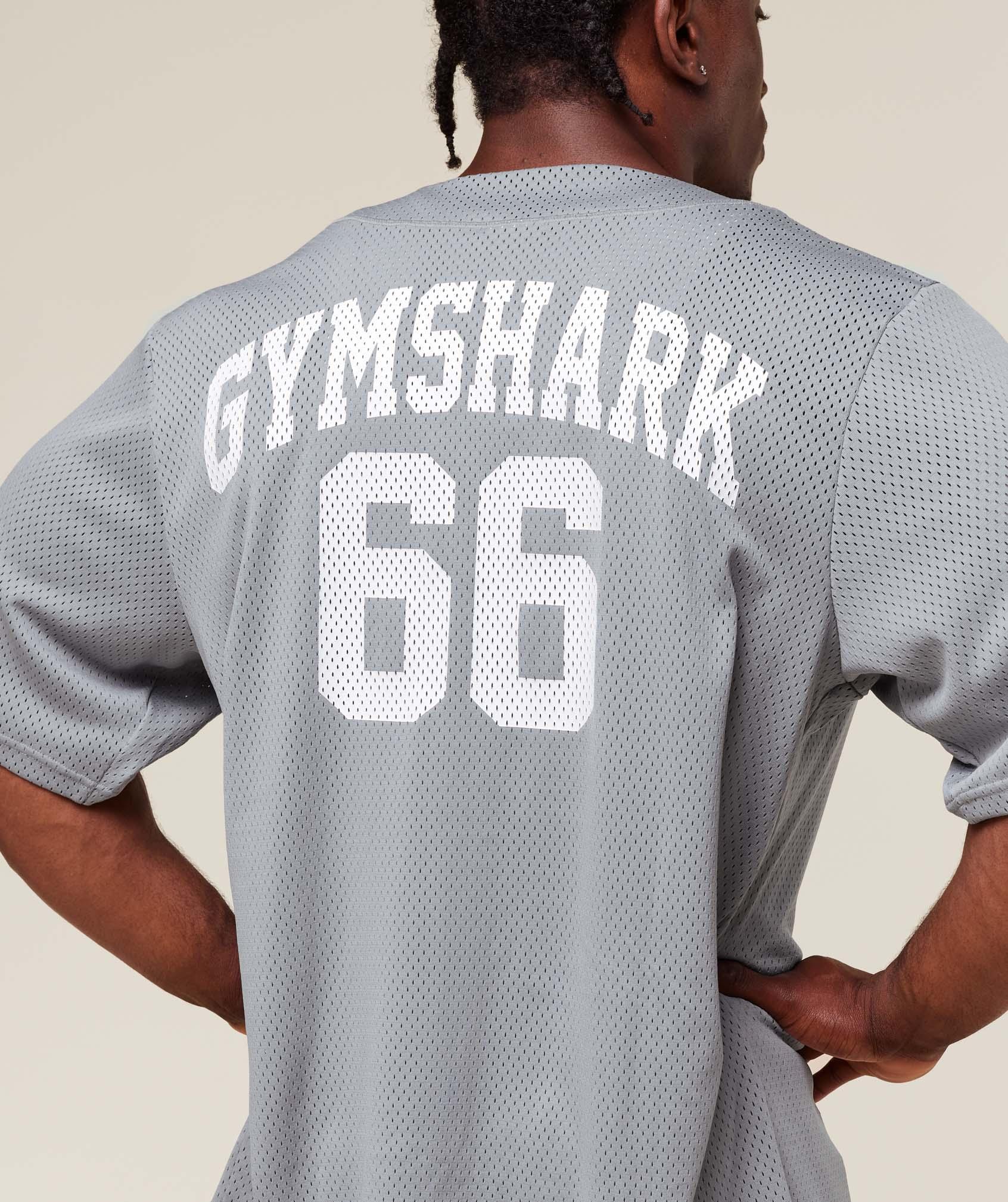 Gymshark Sports Jersey - Denim Grey Male Product Image
