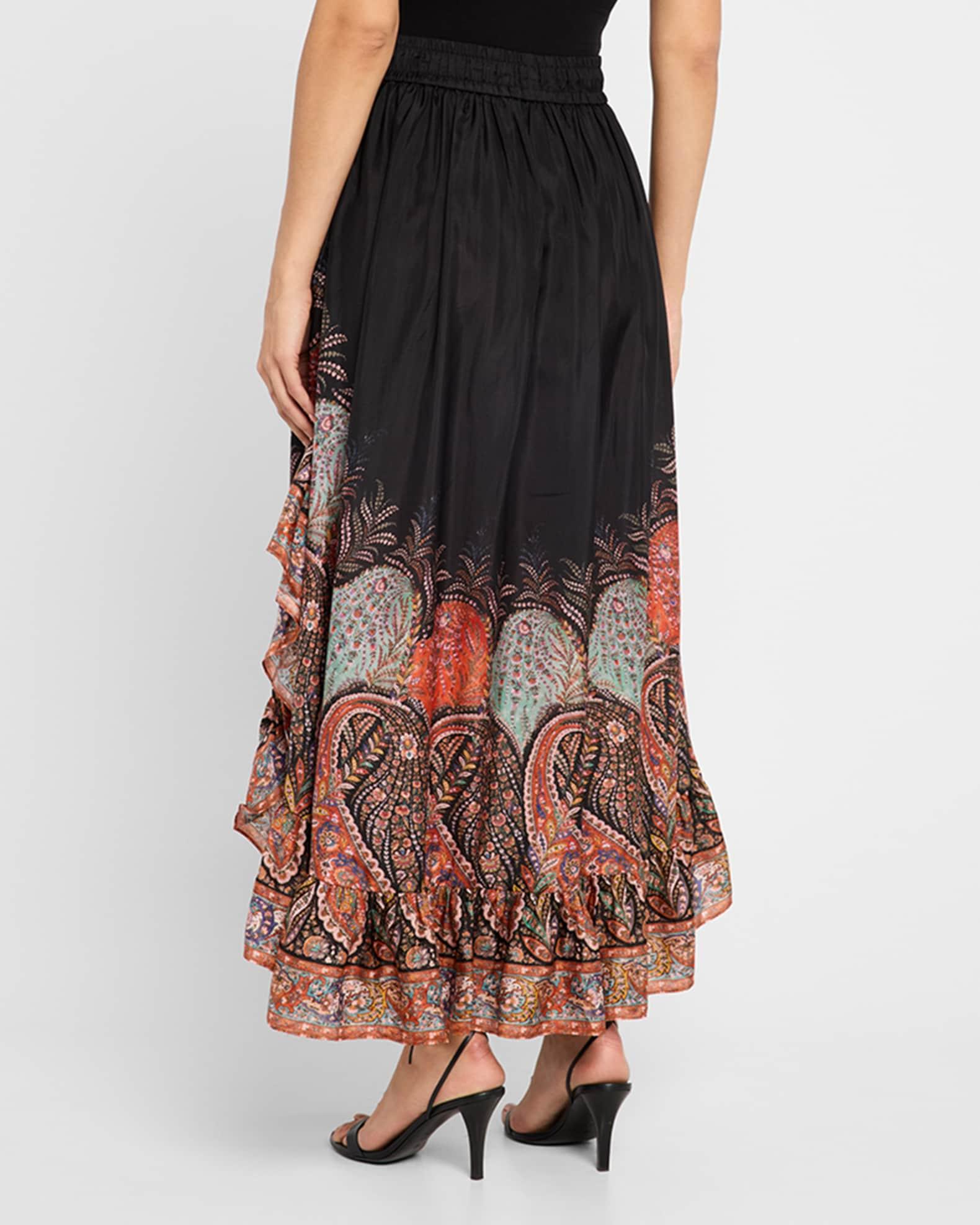 Rhiannon Ruffle Maxi Skirt Product Image
