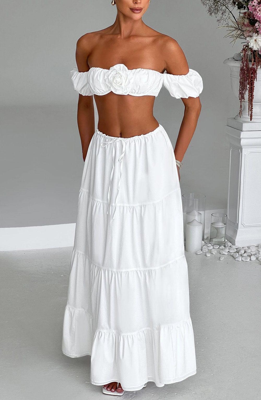 Carmen Top - Ivory Product Image