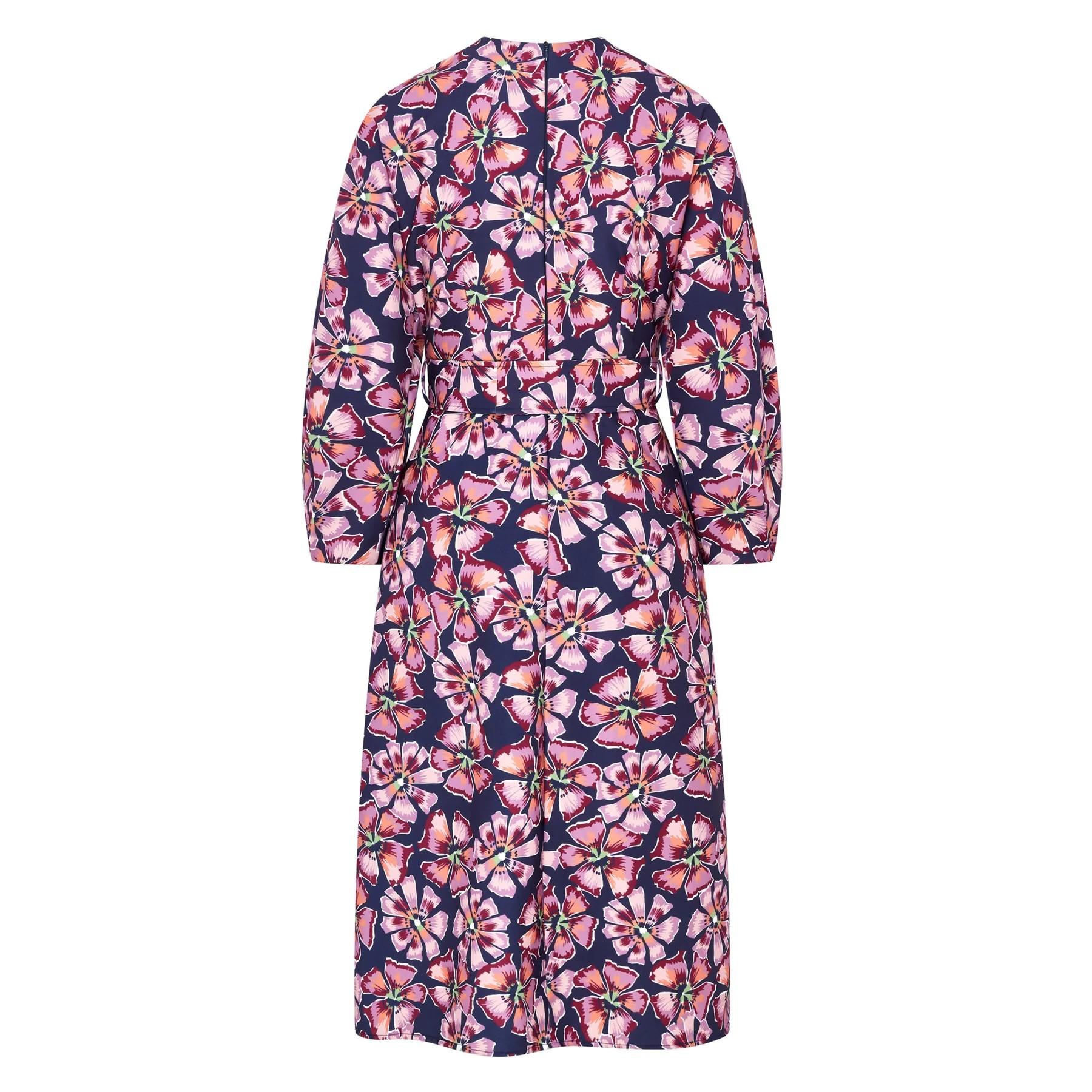 Maeve Navy & Pink Floral Dress Product Image