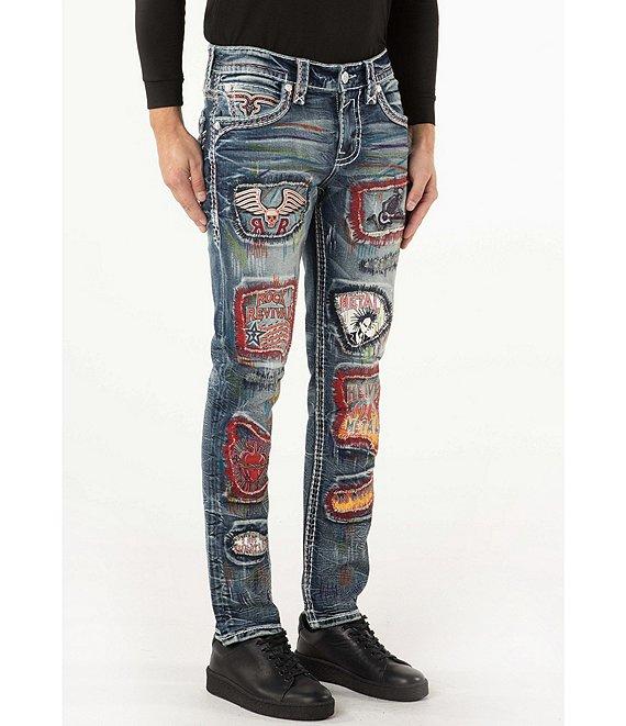 Rock Revival Vincenzo Alternate Straight Leg Jeans Product Image