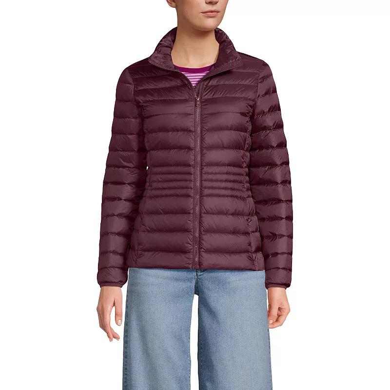 Women's Lands' End Wanderweight Midweight Down Jacket,  Product Image
