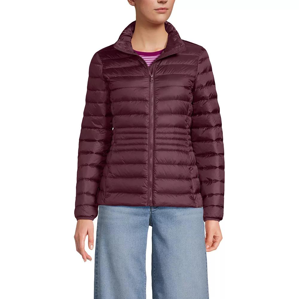 Women's Lands' End Wanderweight Midweight Down Jacket,  Product Image