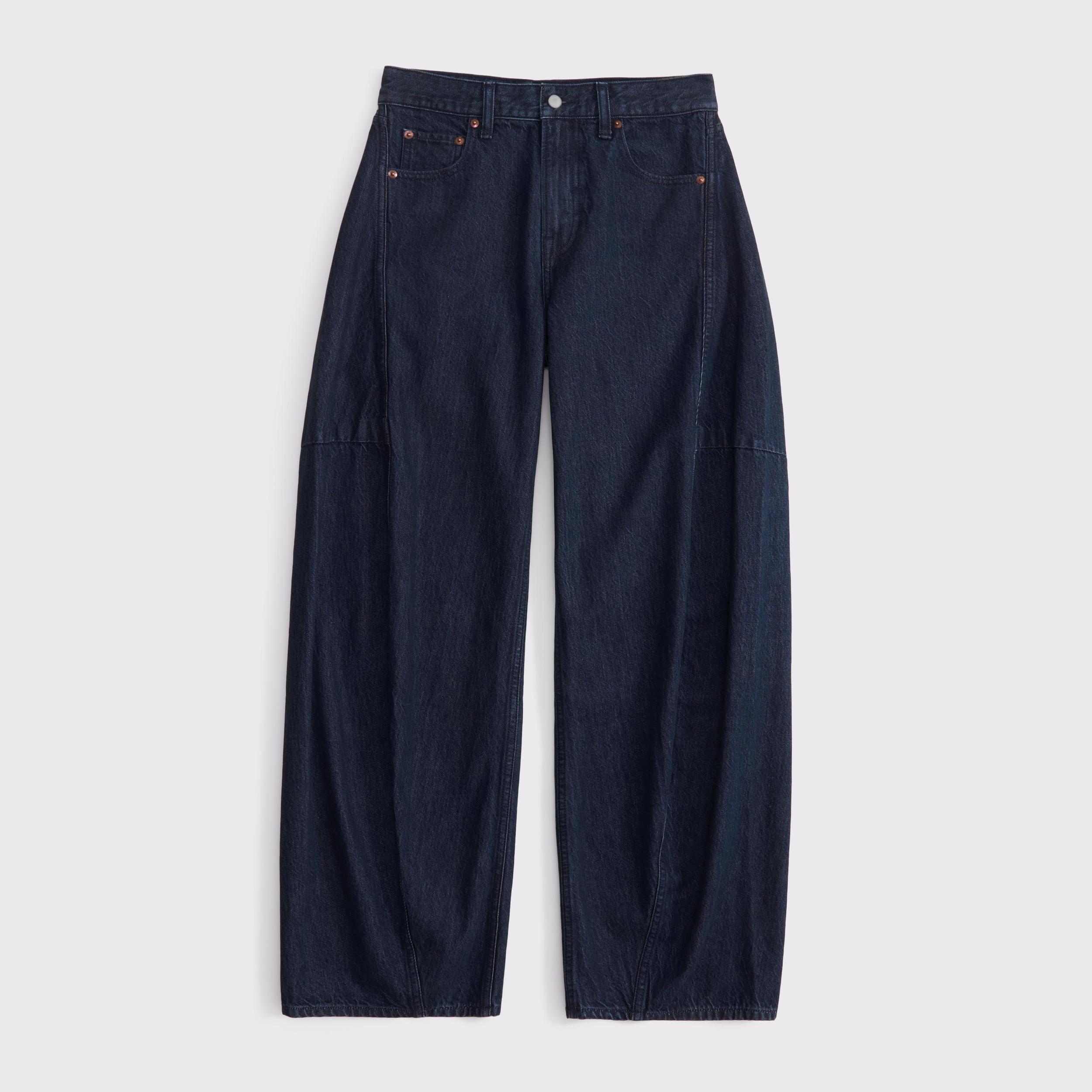 Mid Rise Ultra Barrel Jean Product Image