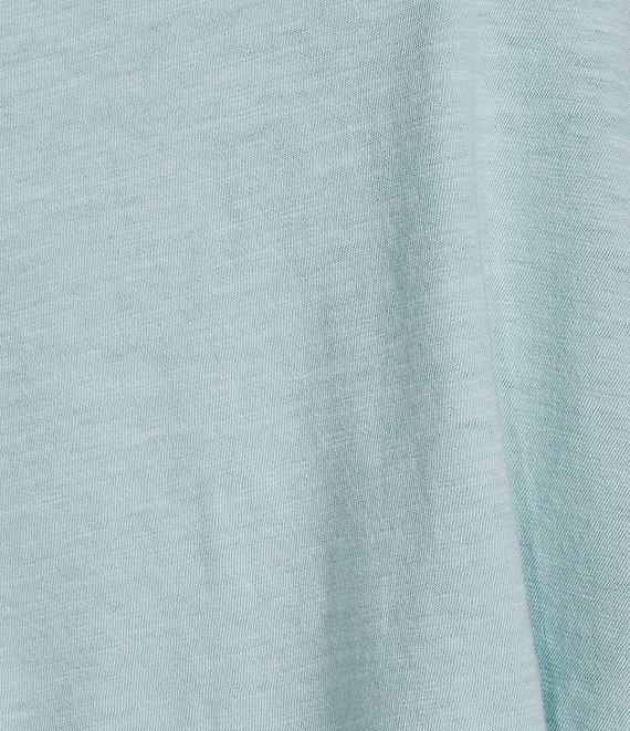Eileen Fisher Organic Cotton Slubby Jersey Crew Neck Short Sleeeve Tee Product Image