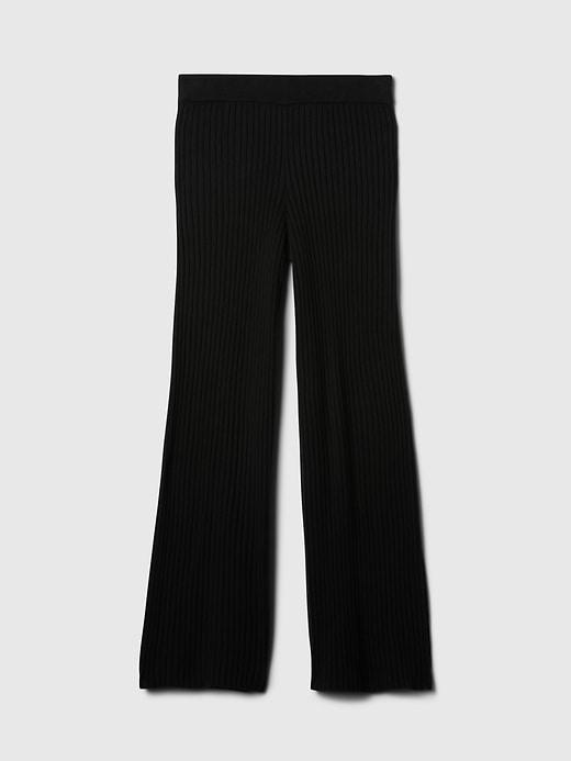 CashSoft Wide Rib Sweater Pants Product Image