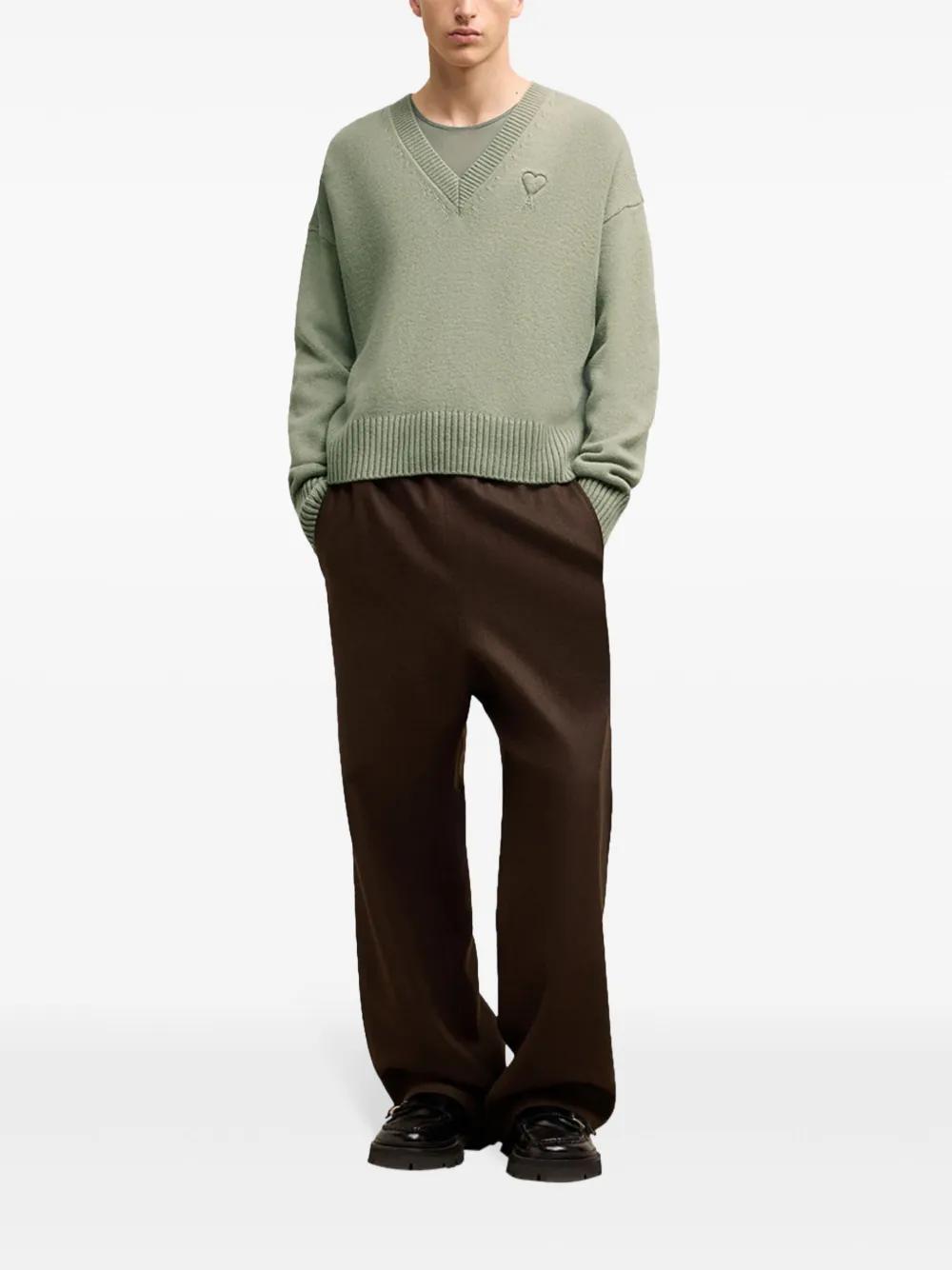 Ami de Coeur wool-cashmere blend sweater Product Image