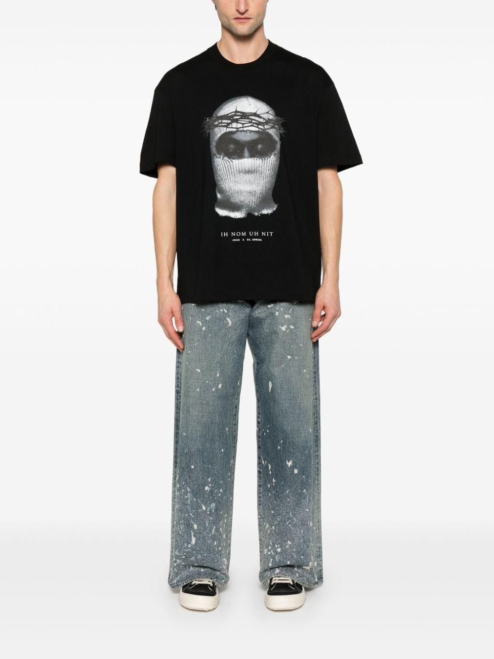 mask-print T-shirt Product Image