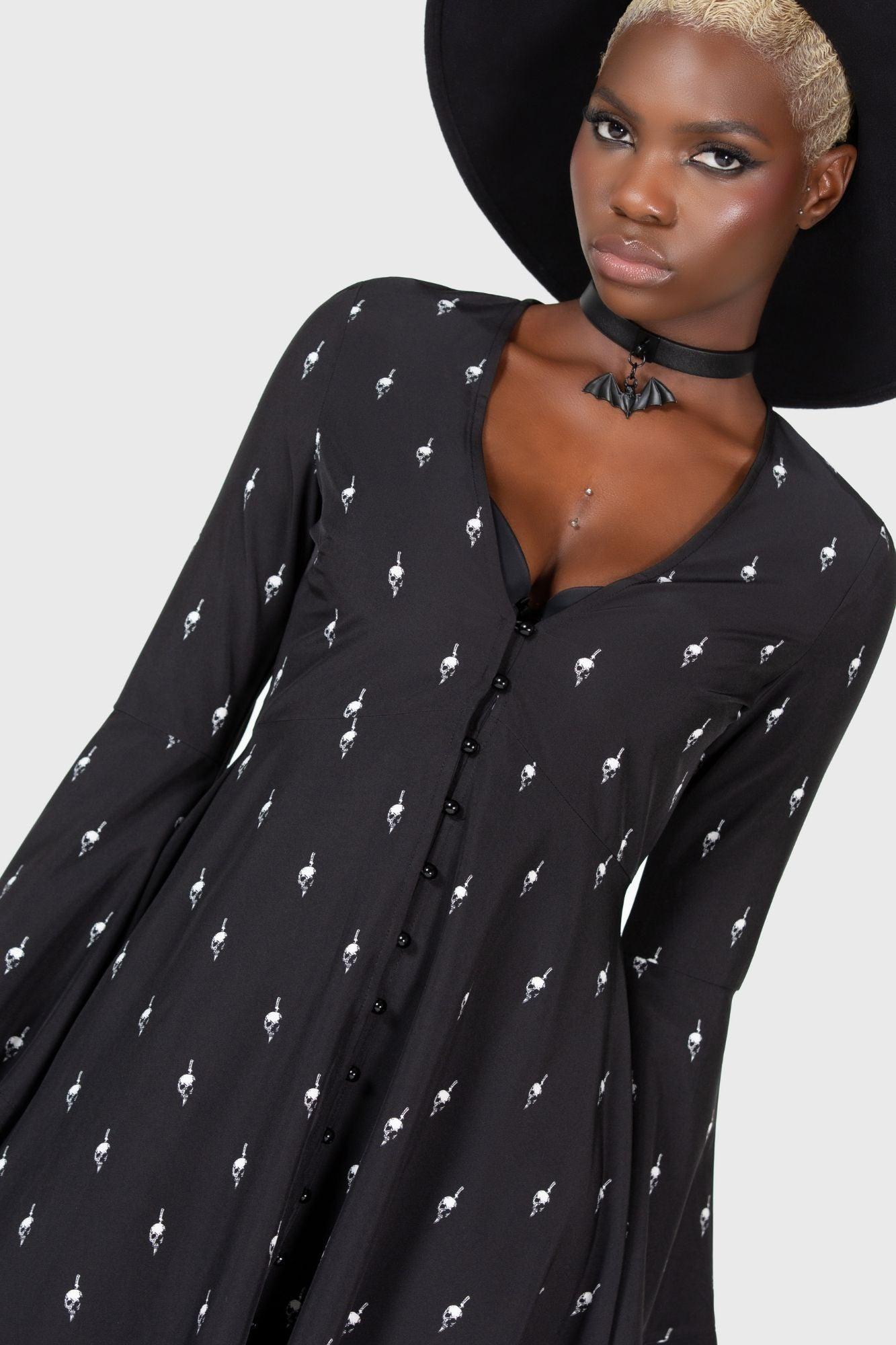 Bury Hatchets Midi Dress - Resurrect Female Product Image