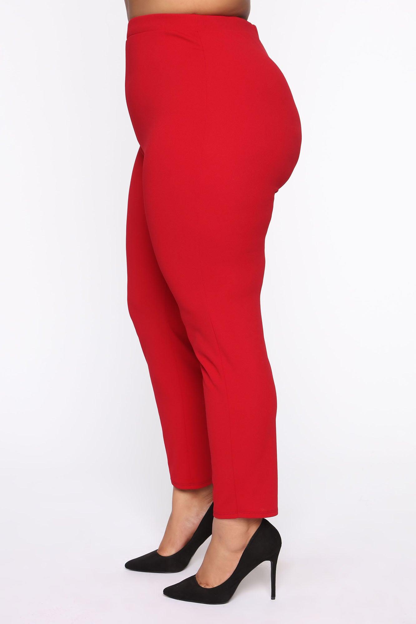 Payin' It Forward Blazer Set - Red Product Image