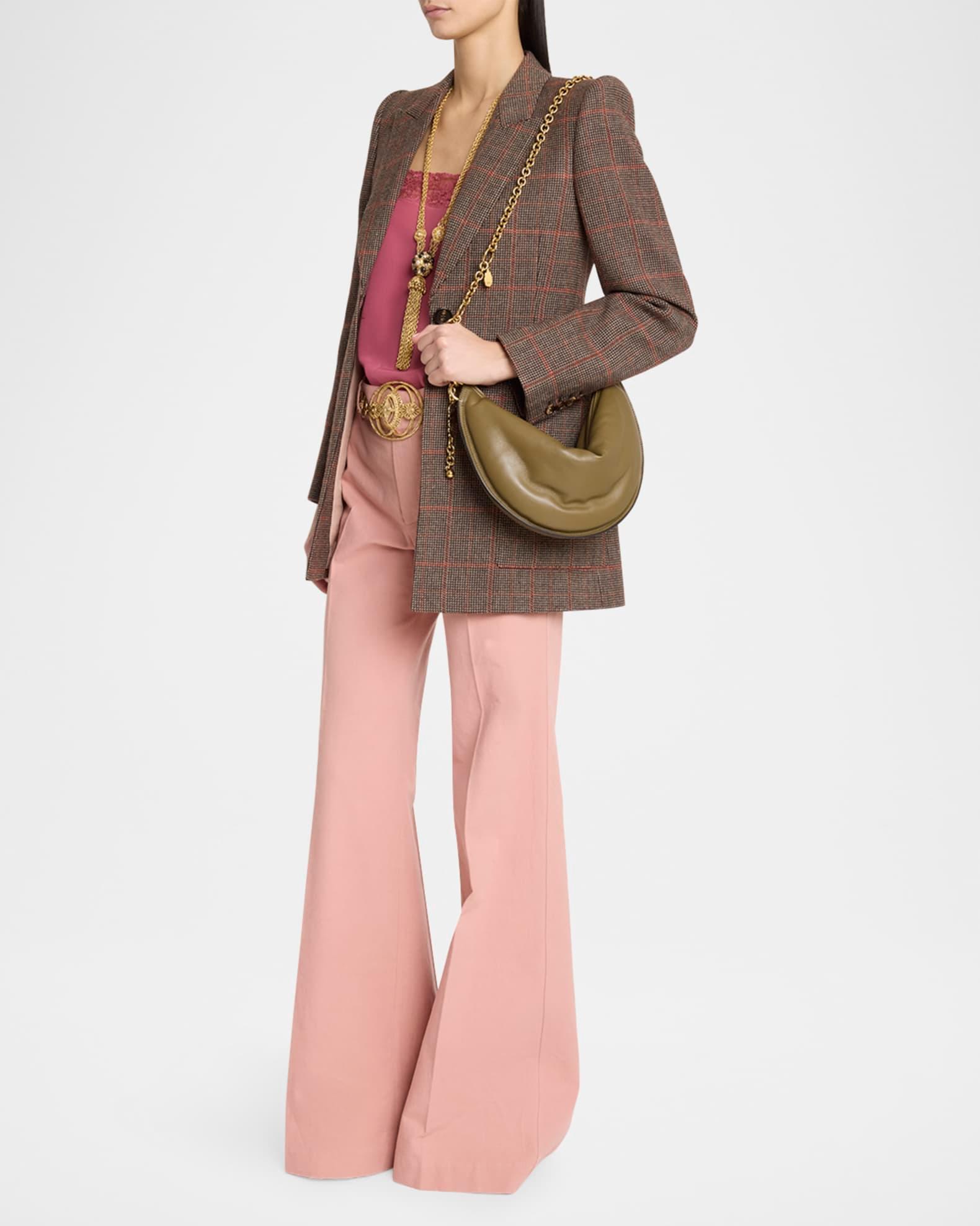 Icons Half Moon Shoulder Bag in Lambskin  Product Image