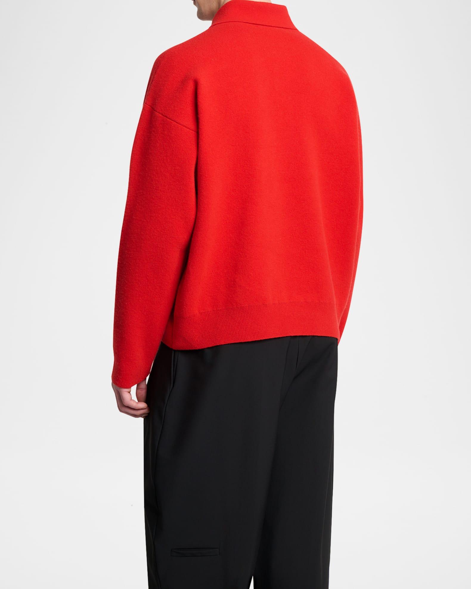 Men's Doppio Wool and Nylon Cardigan Product Image