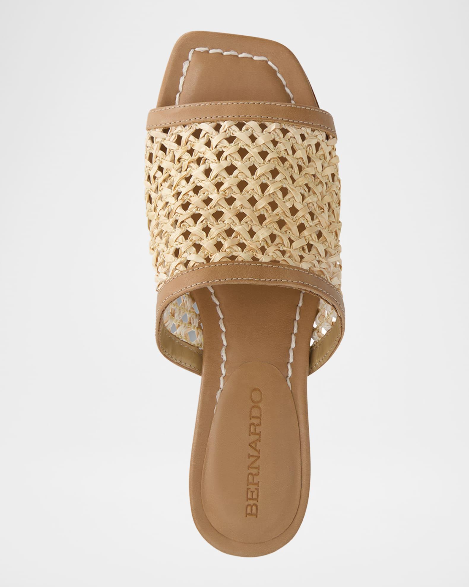 Jenne Raffia Slide Sandals Product Image