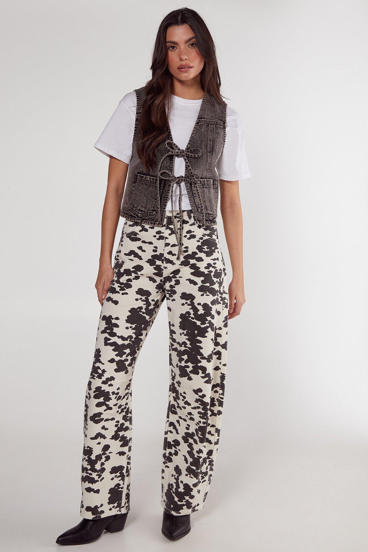 Tie Front Denim Gilet Product Image