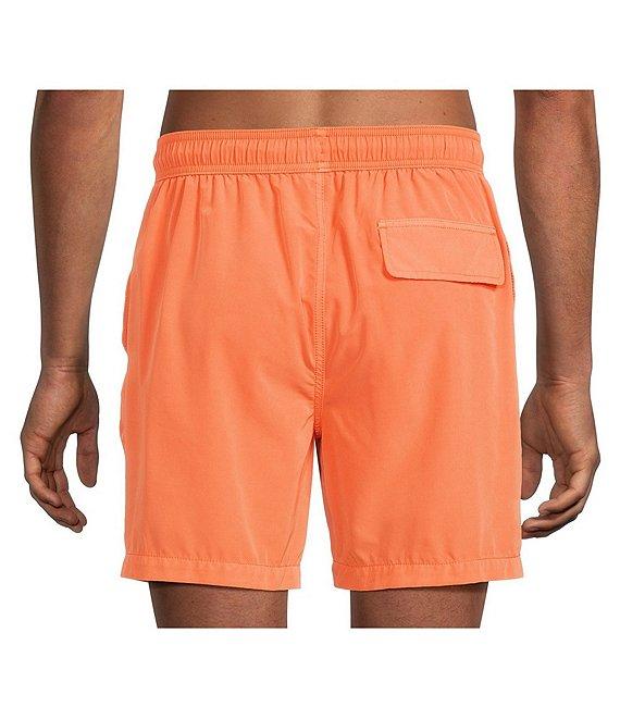 Tommy Bahama Naples Valley Garment-Dyed 6#double; Inseam Swim Trunks Product Image