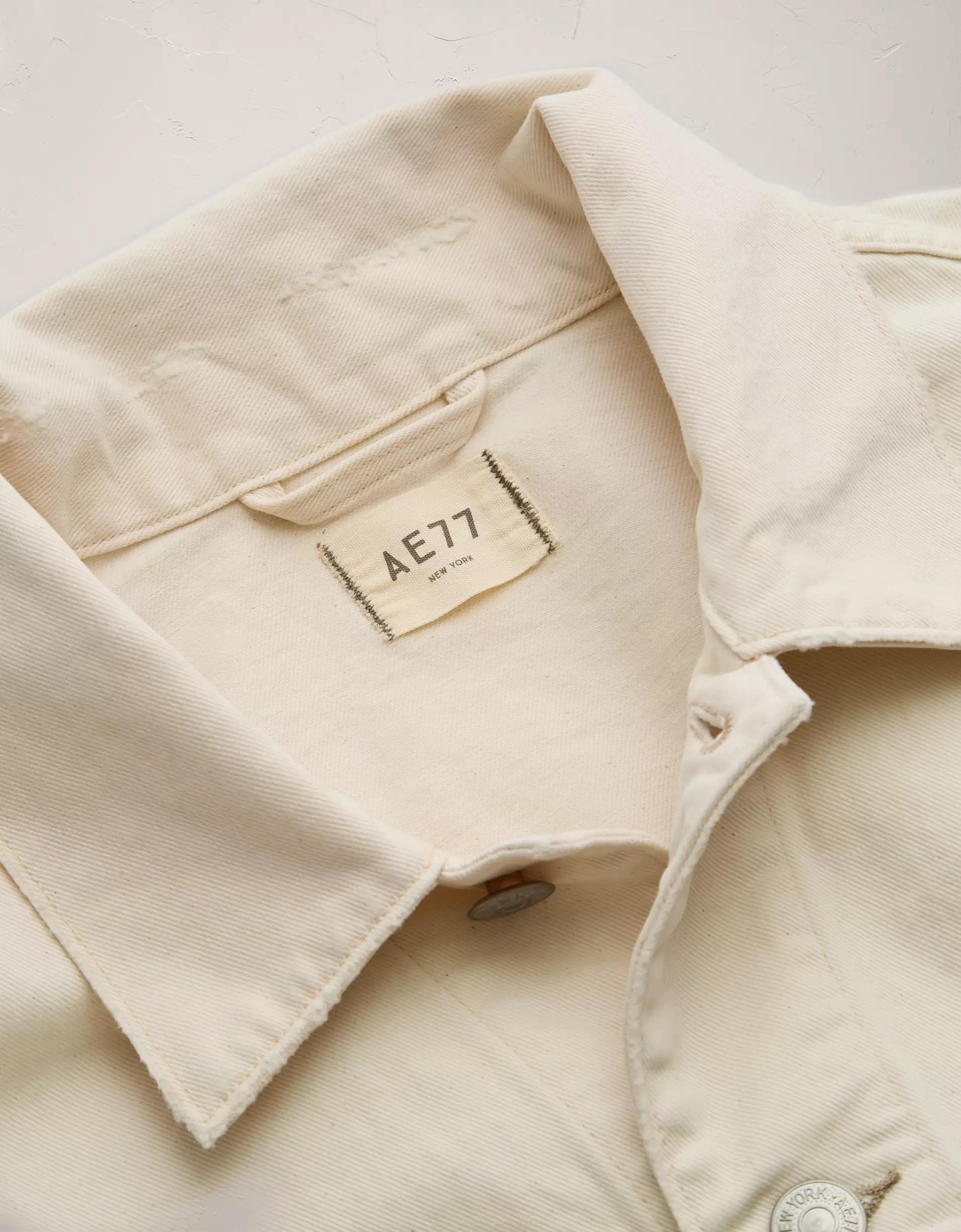 AE77 Premium Oversized Denim Jacket Product Image