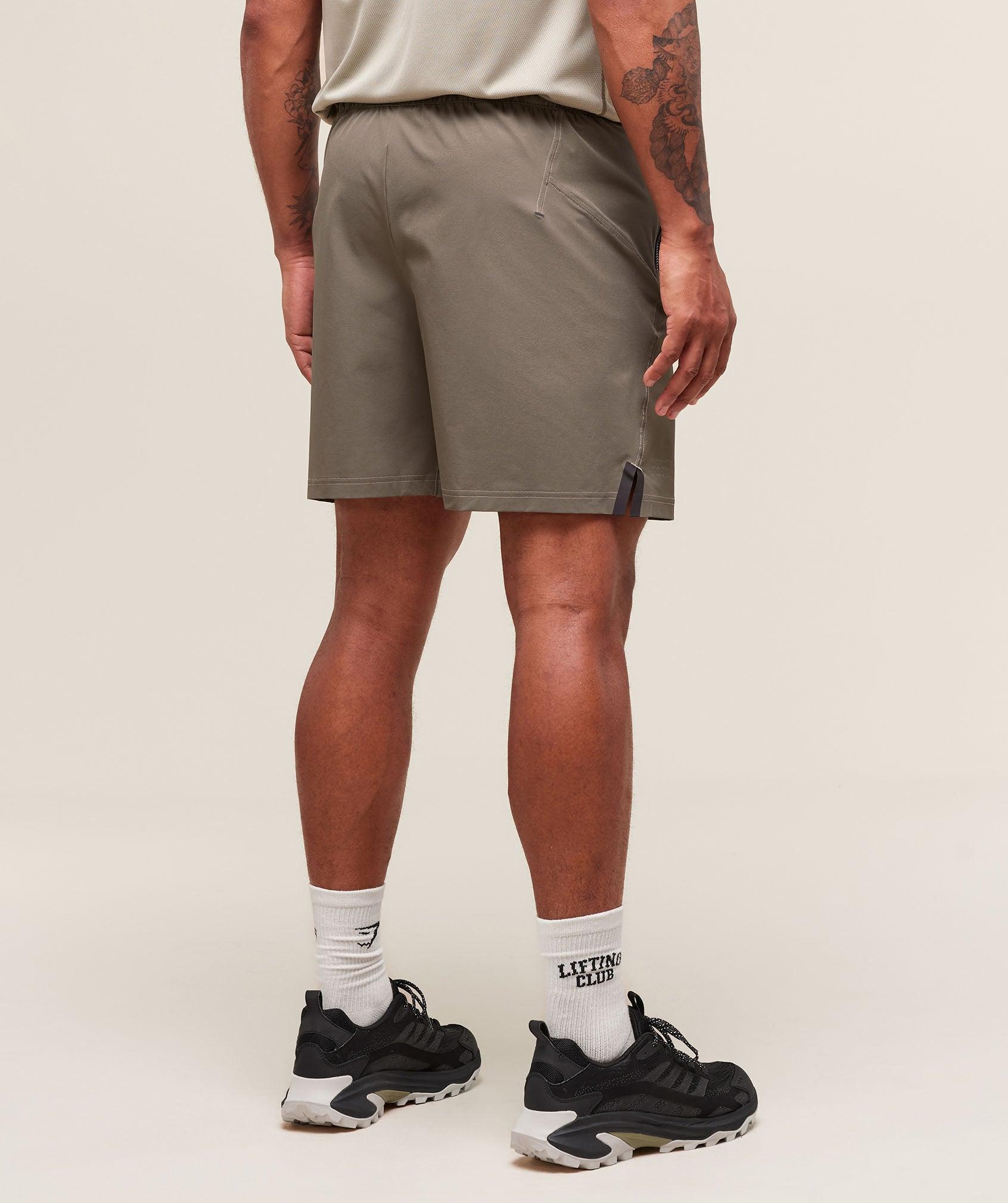 Gymshark Tactical 6" Short - Camo Brown Male Product Image