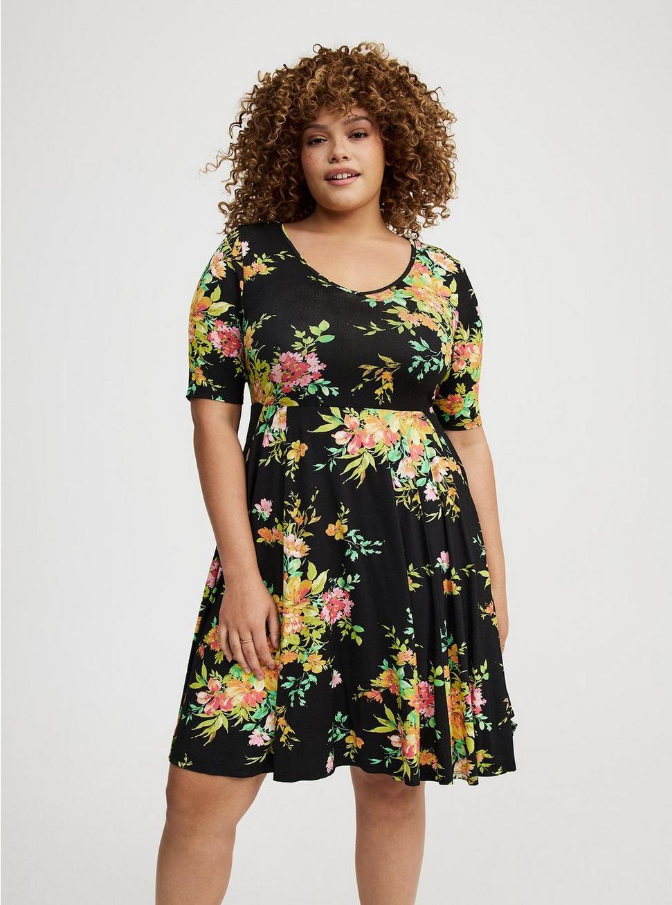 Mini Super Soft Skater Dress Product Image