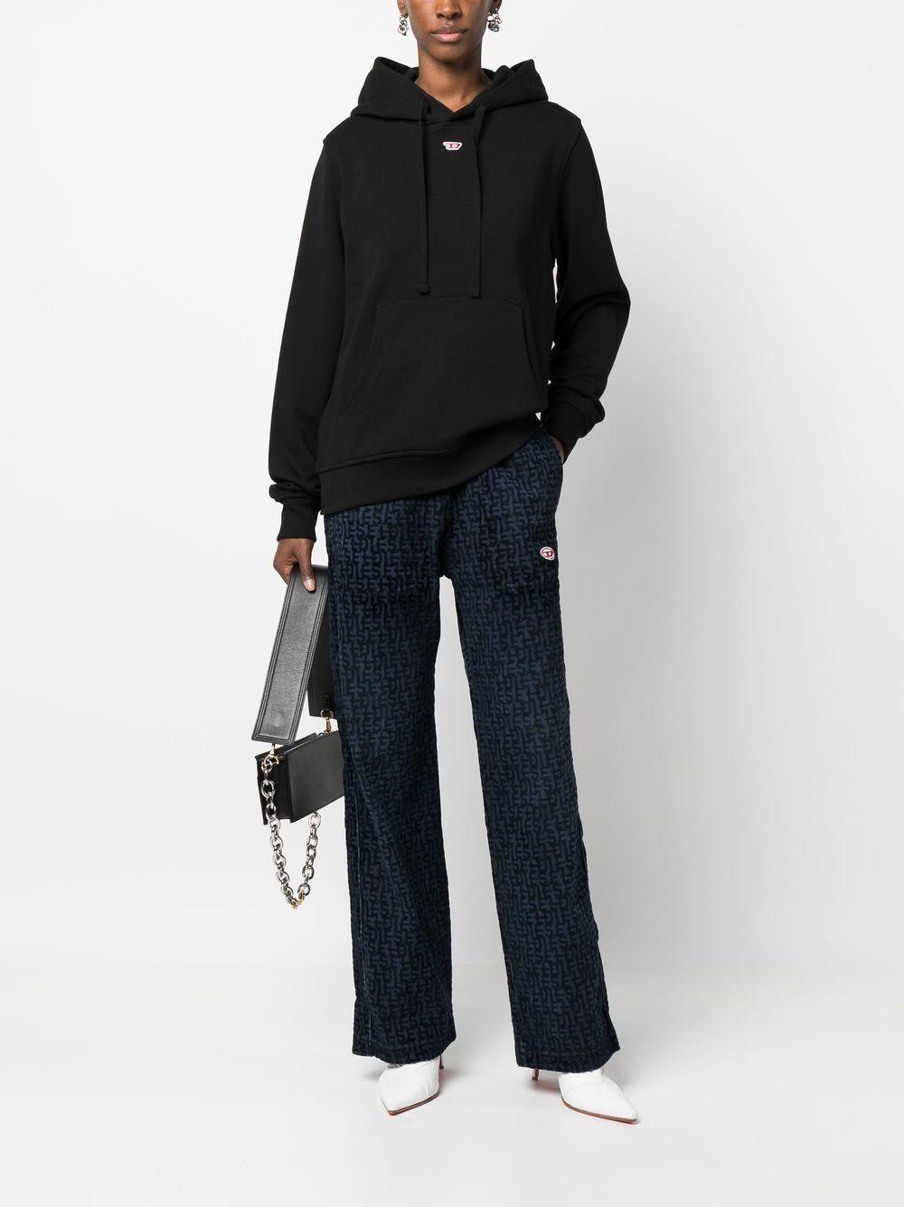 logo-patch detail hoodie Product Image