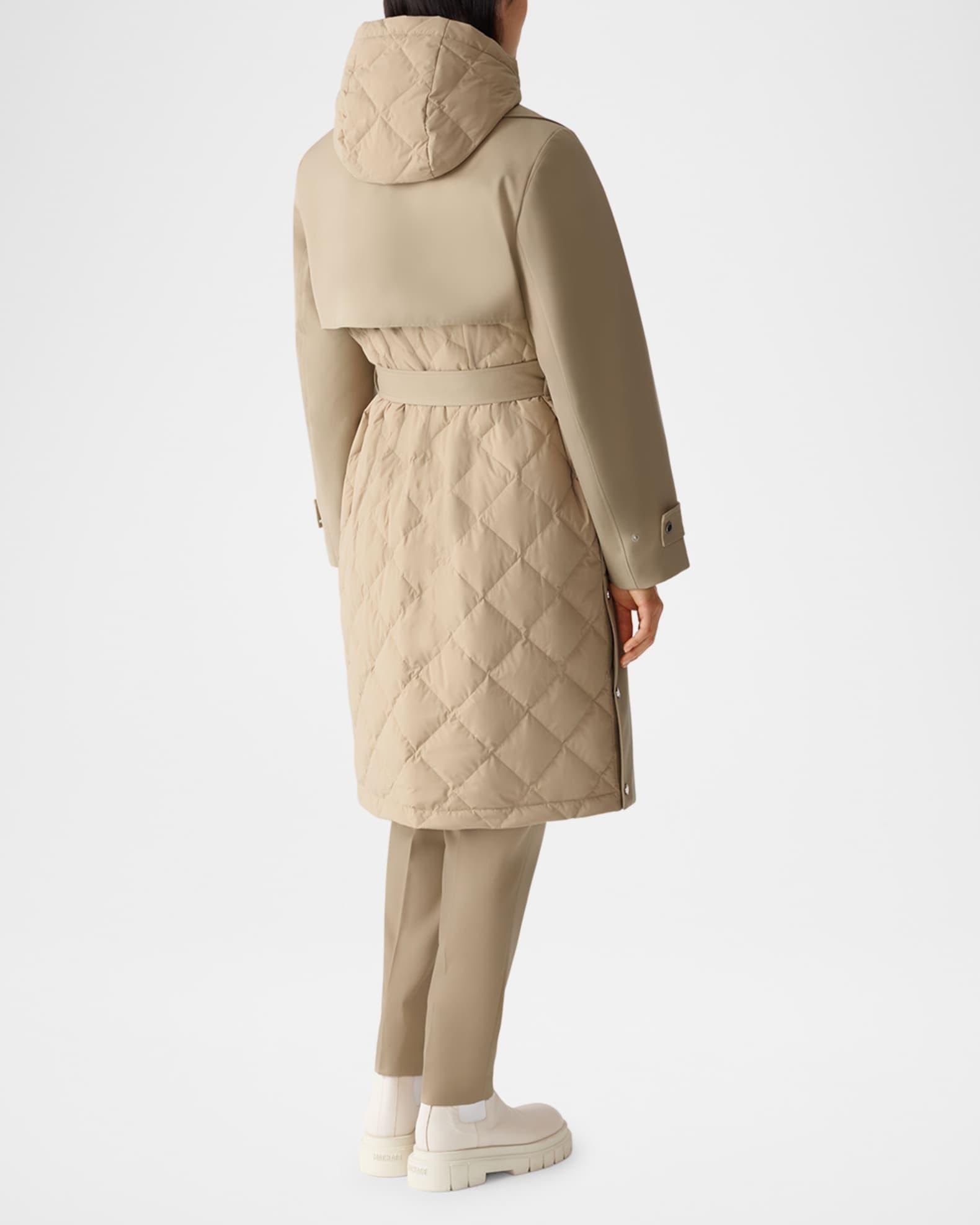 Siobhan Trench Coat with Removable Down Bib Product Image