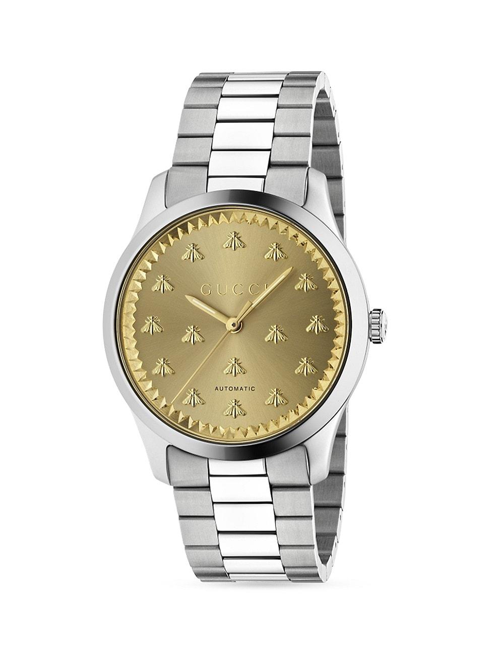 Mens G-Timeless Multibee Stainless Steel Watch Product Image