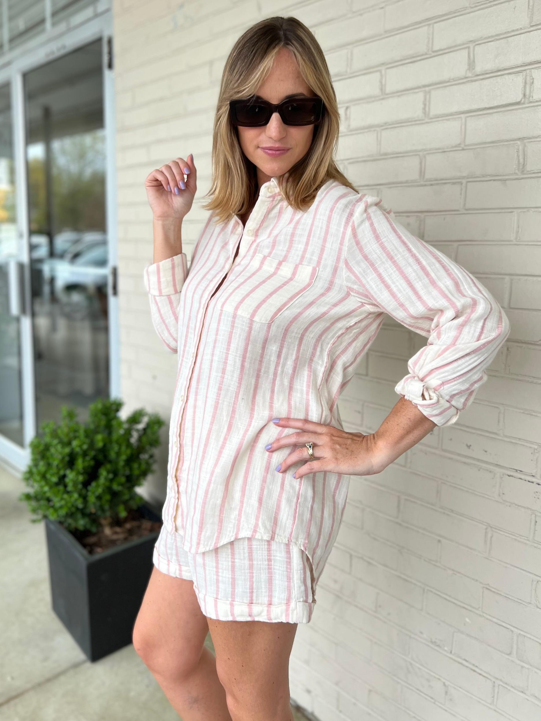 [Z Supply] Saturday Stripe Shirt Product Image