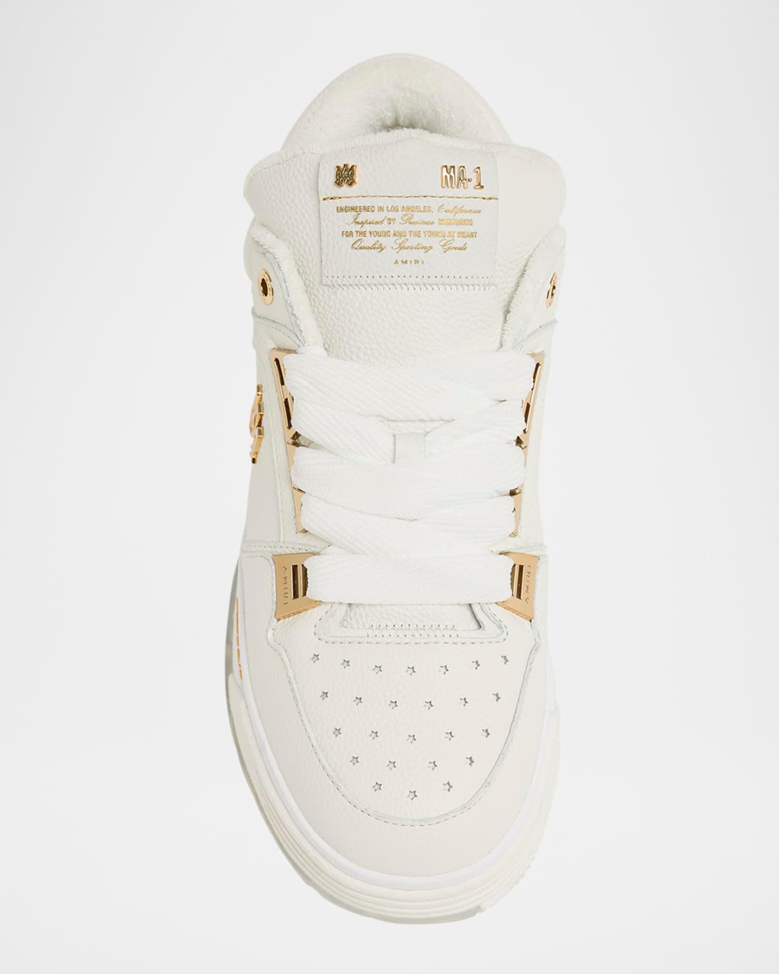 Men's MA-1 Leather High-Top Sneakers Product Image