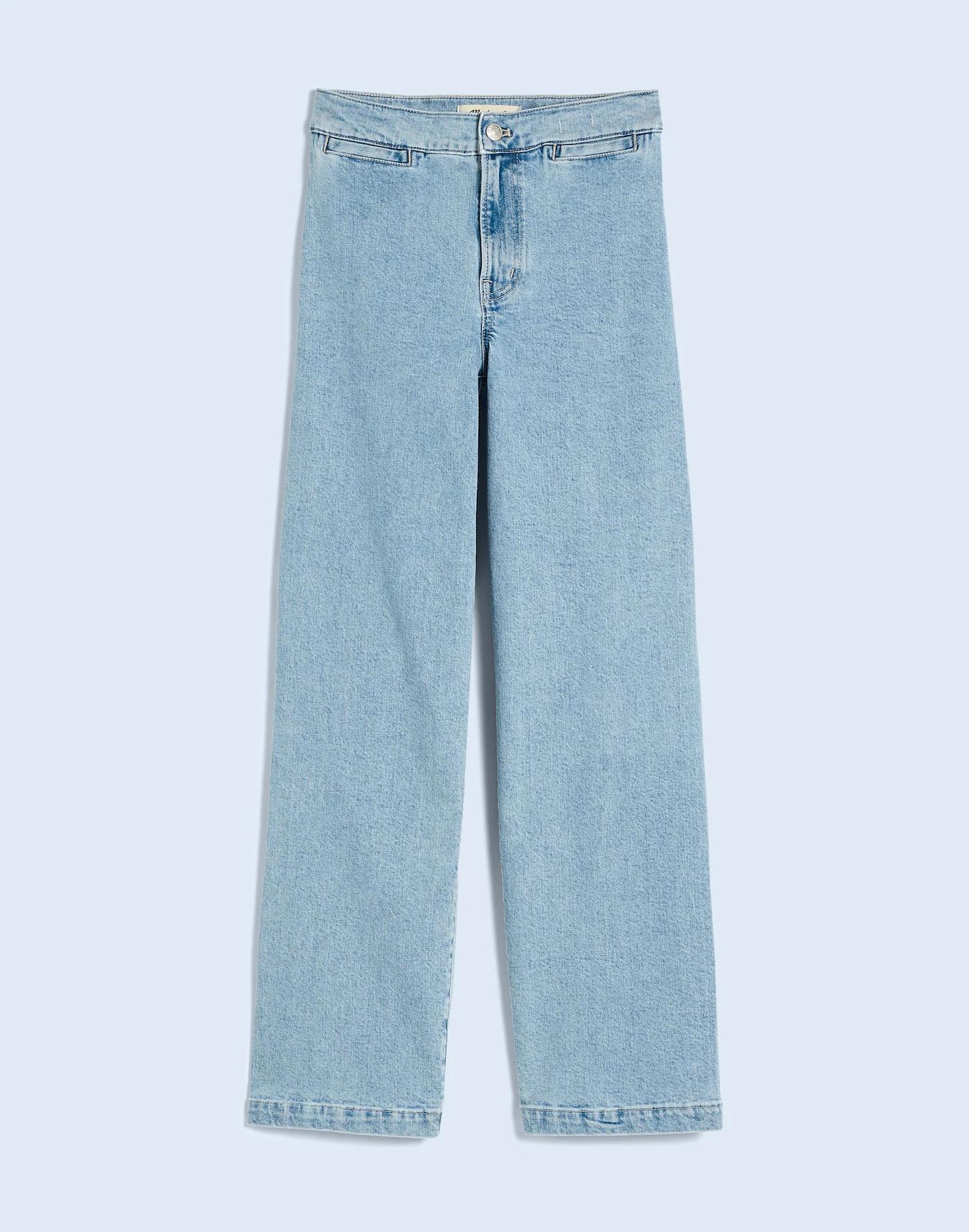 The Petite Emmett Wide-Leg Crop Jean: Welt Pocket Edition Product Image