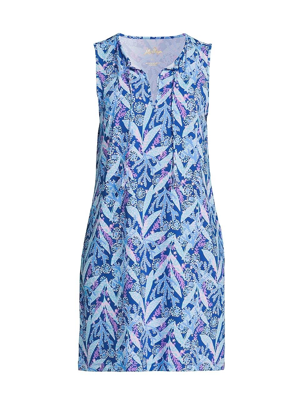 Womens Johana Botanical Sleeveless Cover-Up Product Image