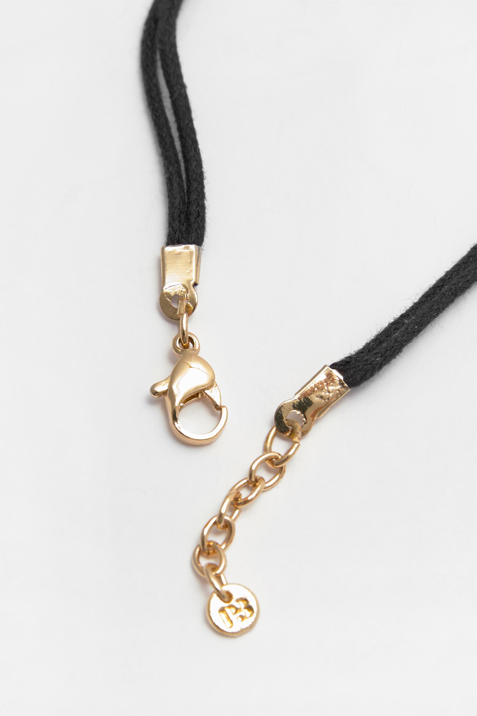 Metallic bead necklace Product Image