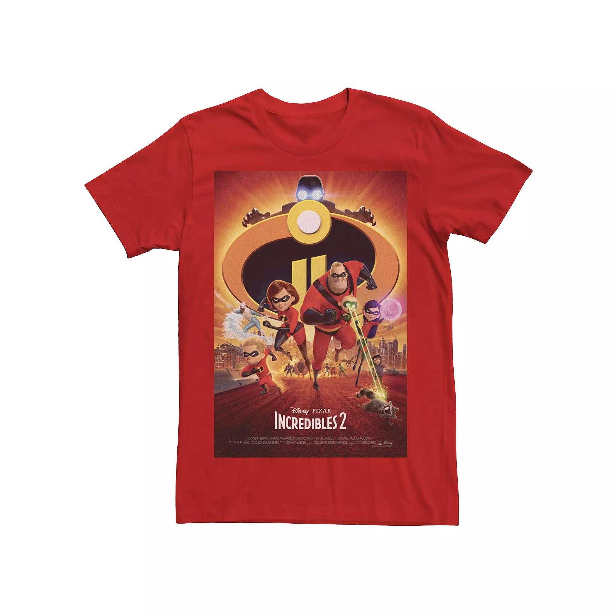 Disney / Pixar's The Incredibles Men's Group Shot Poster Tee, Size: 3XL Product Image