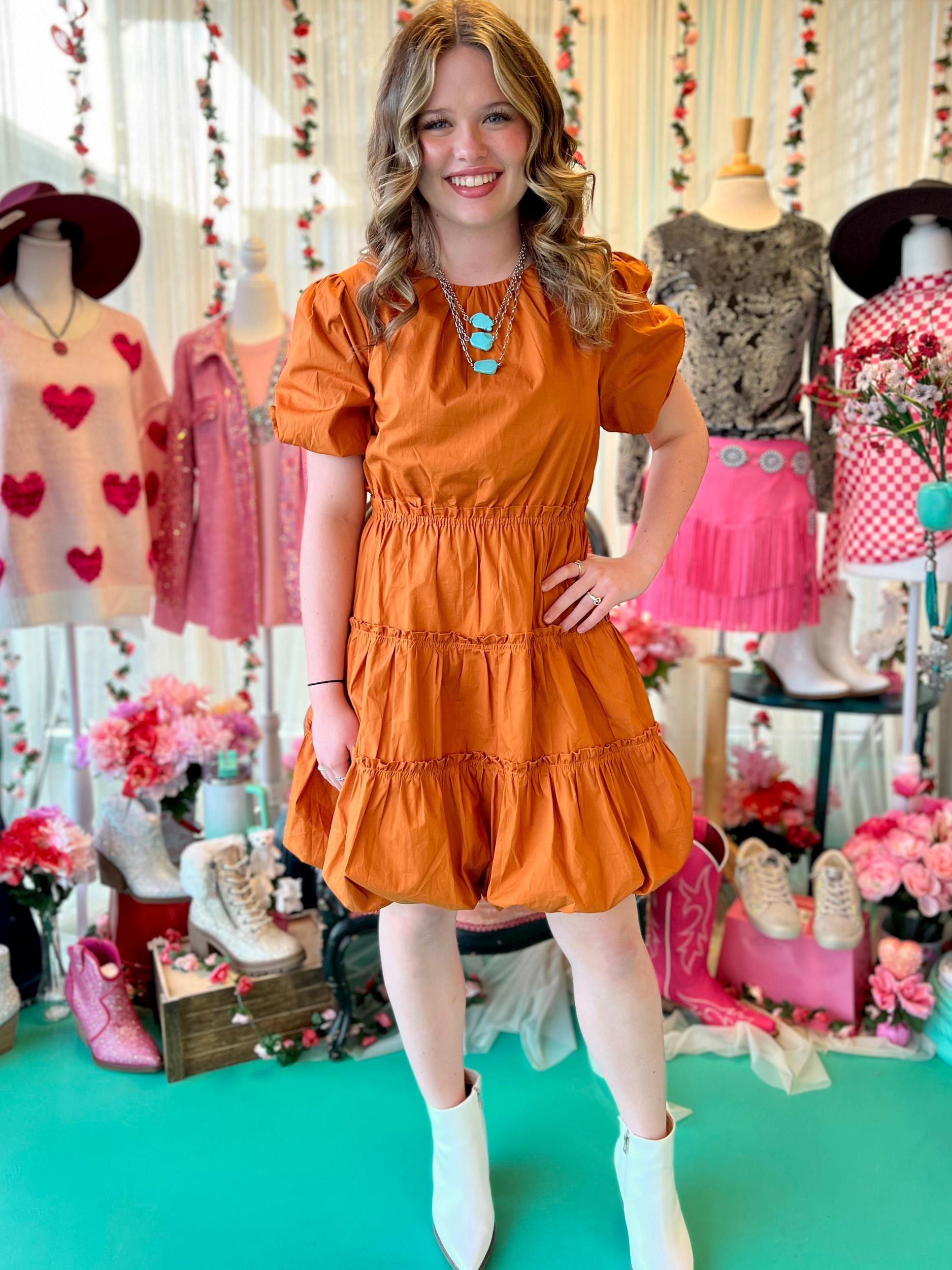 She's Got That Bubbly Personality Dress- 2 Colors* Product Image