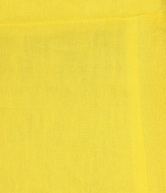 Antonio Melani Opel Linen Sweetheart Neck Sleeveless A-Line Dress Product Image