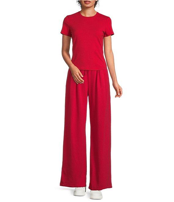 Sweaty Betty Essential Sculpt Crew Neck Short Sleeve Top Product Image