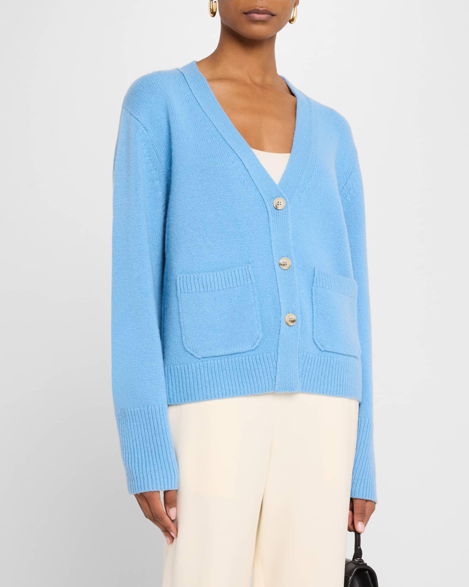 Janelle Cashmere Button-Down Cardigan Product Image